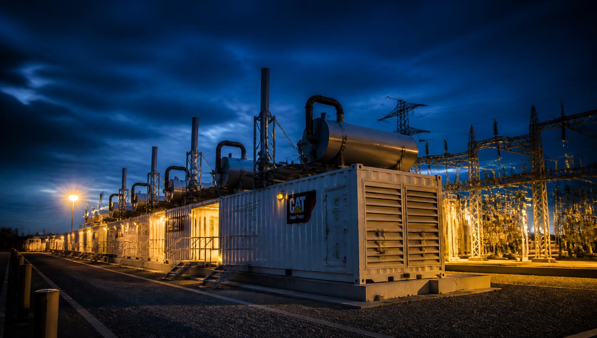 BEKAP Enerji jeneratör ve trafo sahası